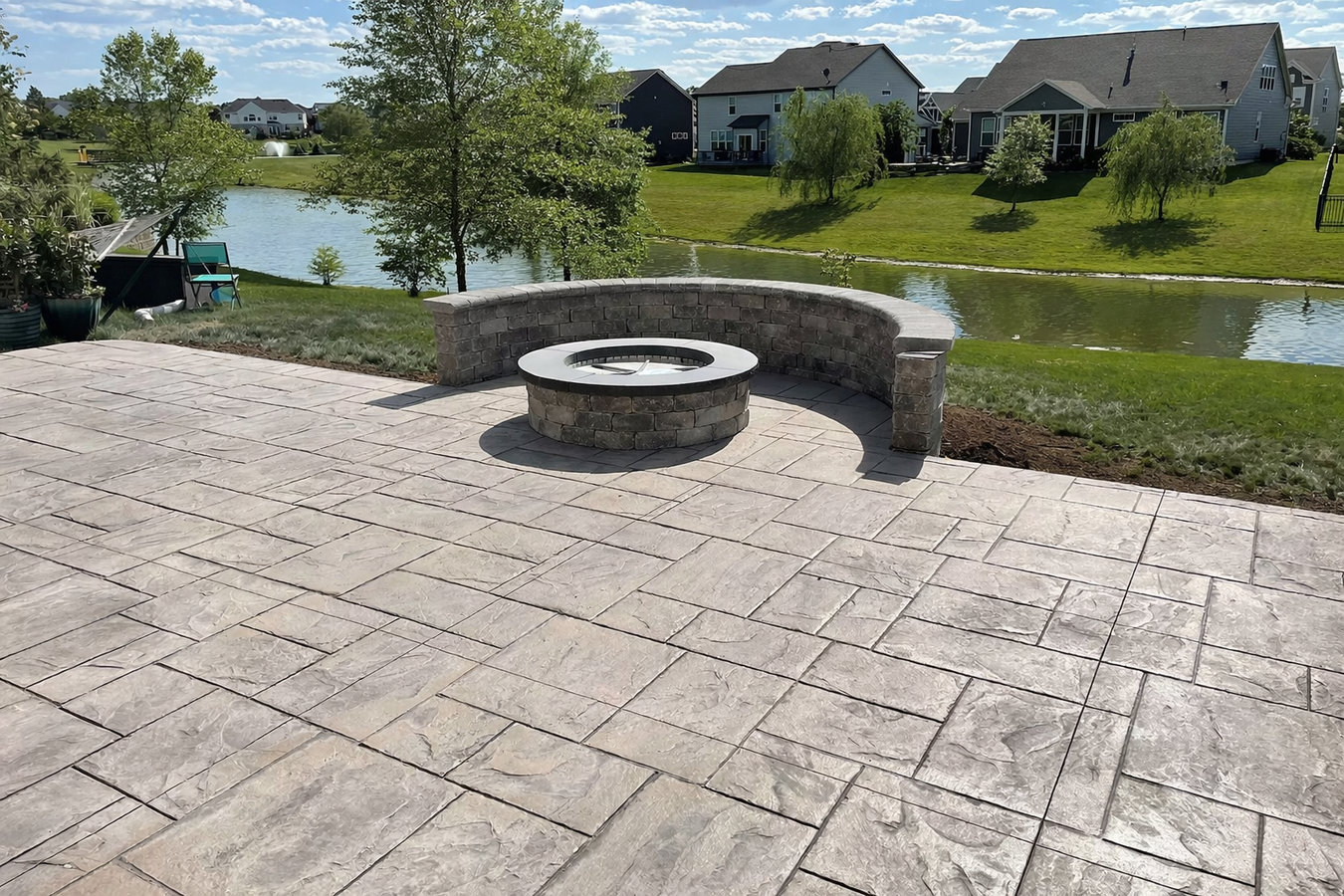 Decorative concrete in Tustin, CA